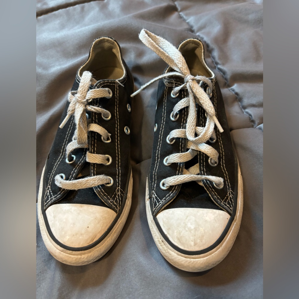 Converse Black and White Kids Sneakers